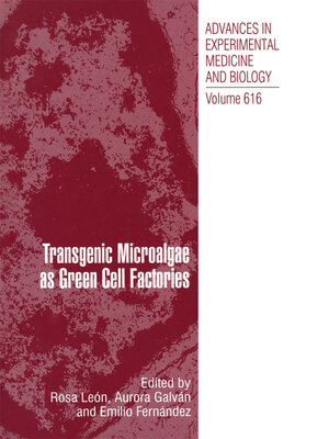 cover image of Transgenic Microalgae as Green Cell Factories